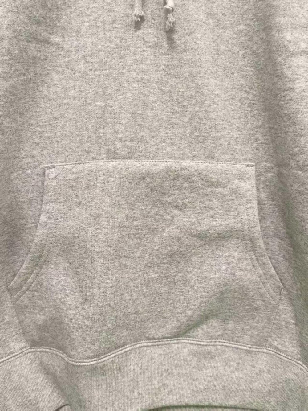 Supreme Grey Back Big Logo Hoodie Unisex Pullover Sweatshirt - Picture 2 of 8